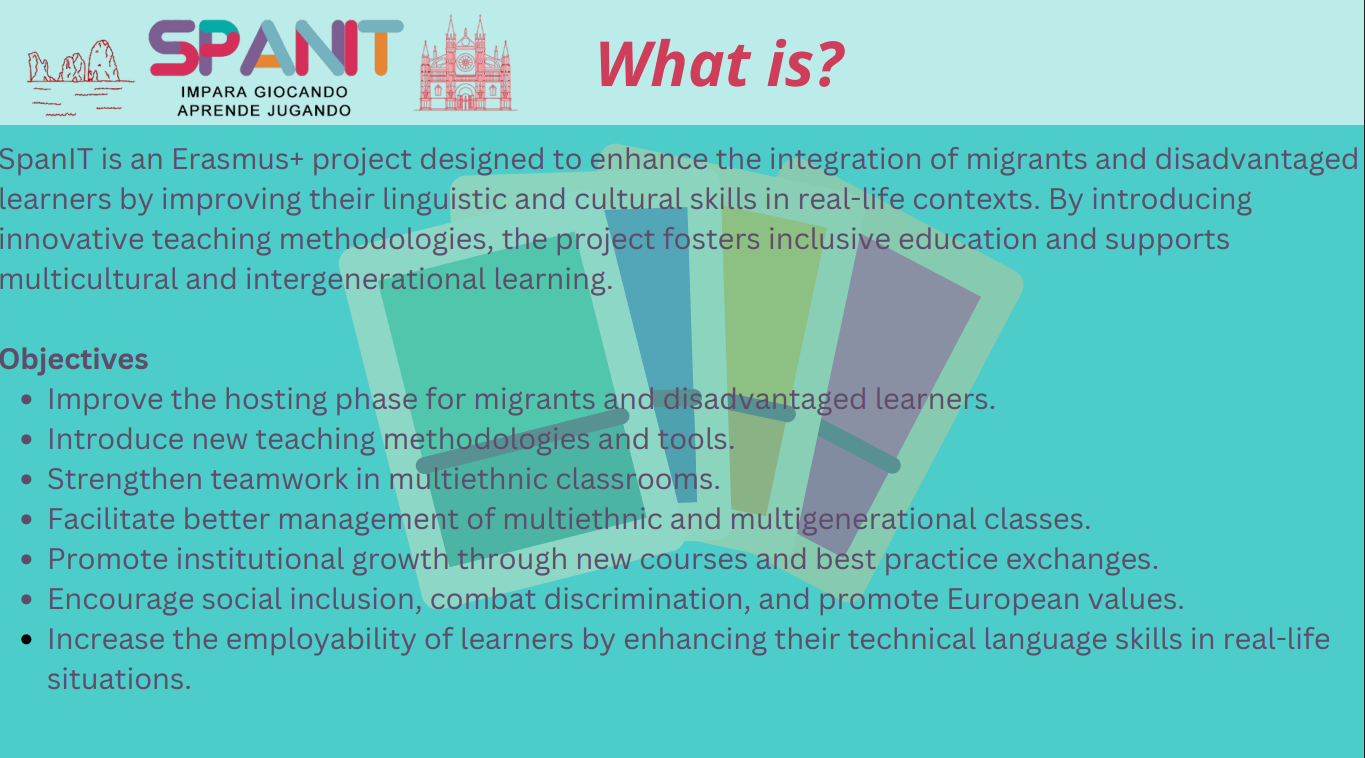 SPANIT: a project presentation to explain our goals.